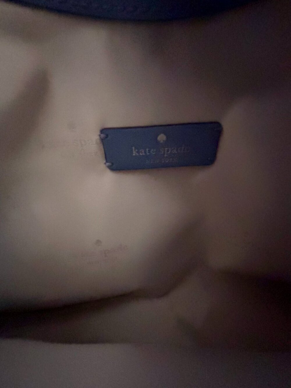 Kate Spade Small Dumpling Satchel in Two Tone Blue - Picture 6 of 10